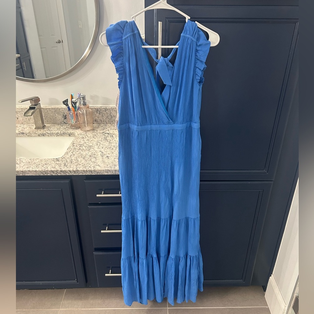 Marie Oliver Dezi Ruffle Dress Size 6! Retail 498!! Beautiful dress!